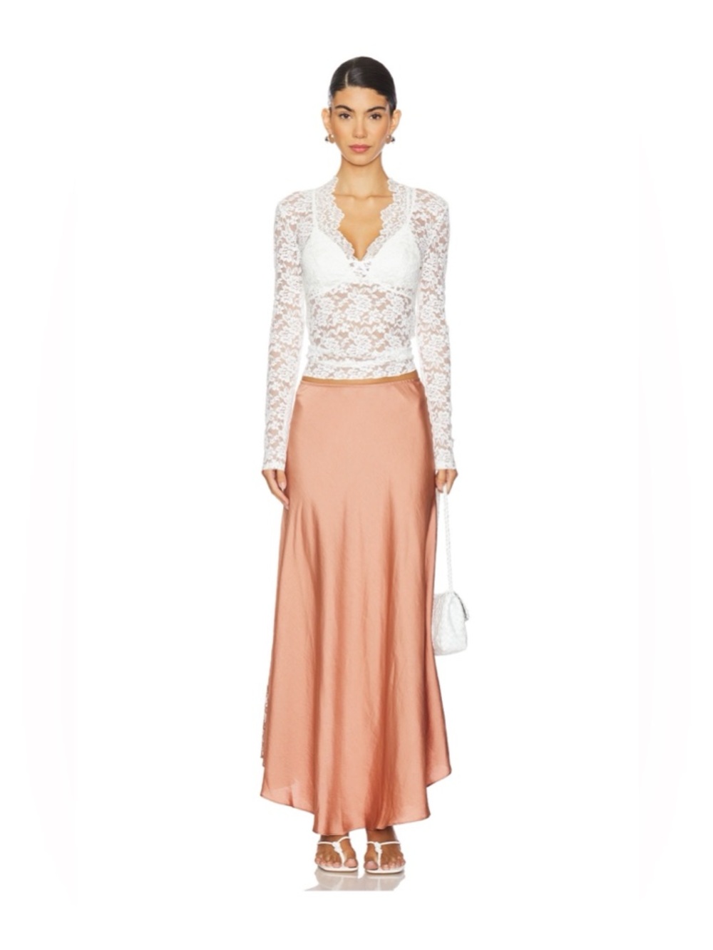 Free People All Day Lace Top NEW - Picture 3 of 10